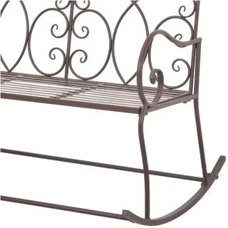 vidaXL Gartenbank 104 x 83 x 89 cm Antik-Braun