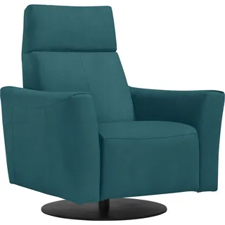 Egoitaliano Sessel Blues Polyätherschaum 84 x 105 x 90 cm Blau drehbar mit Relaxfunktion