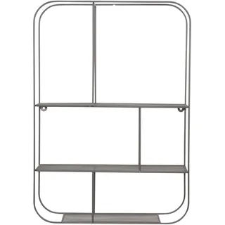 Hofmann Living And More Wandregal 42 x 15 x 60 cm Grau