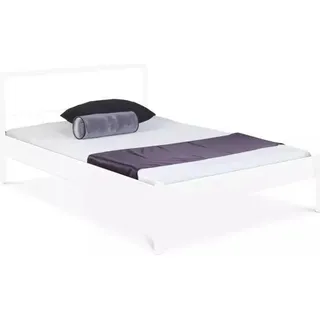 Metallbett Daisy – 120 x 200 cm / weiß - Weiß