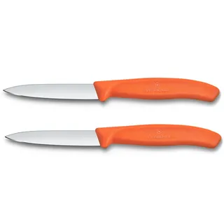 Victorinox Swiss Classic Gemüsemesser 8 cm 2-tlg. Orange