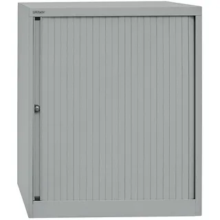 BISLEY Rollladenschrank 80,0 x 43,0 x 103,0 cm silber