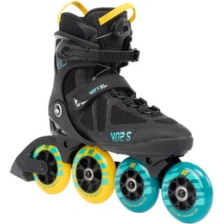 K2 Skates Unisex Inline Skates VO2 S 100 X BOA, - blue - yellow, 30G0142.1.1.095