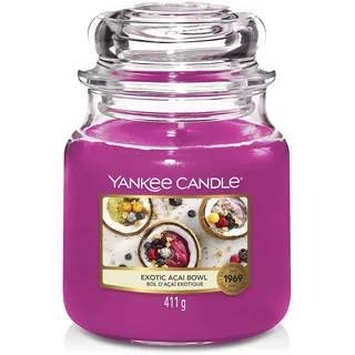 Yankee Candle Exotic Acai Bowl Duftkerze 411 g pink