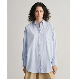 Gant Os Luxury Oxford Bd Langarmhemd - Muted Blue - 40