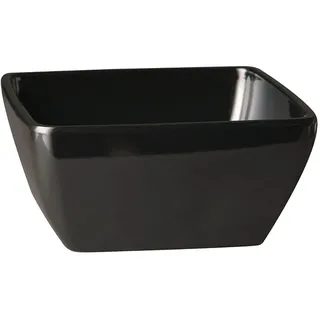 APS Schale FRIENDLY Bowl, schwarz, hergestellt auf gebrauchtem Plastik, 100% umweltschonend, 19,0 x 19,0 x 9,0 cm