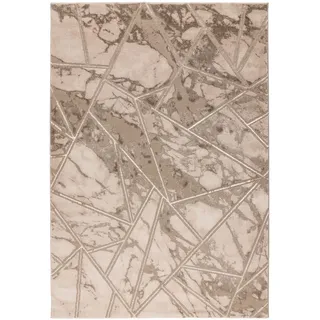 Kayoom Mineral 225 Kurzflorteppich 160 x 230 cm Beige
