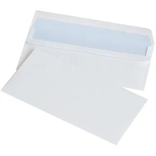 office-products Selbstklebende Briefumschläge OFFICE PRODUCTS SK DL 110x220mm 75gsm 50St Weiß / / Typ-Selbstklebend/Art-SK/Farbe-Weiß/Format-DL/Flächengewicht (g/m2)-75 / Abmessungen (mm)-110x220