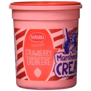 Nawarra Marshmallow Cream Strawberry mit Erdbeeregeschmack 180g