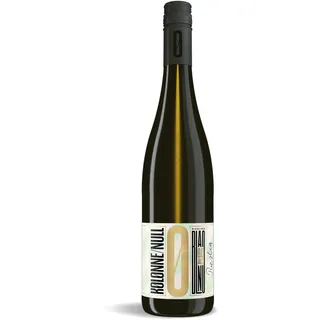 KOLONNE NULL - "Riesling" Premium alkoholfreier Weisswein trocken - 1× 0,75 L - BIO Weißwein 0,0% vegan & kalorienarm - alkoholfreier Wein für jeden Anlass