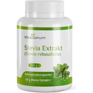 vitasanum VitaSanum® Stevia Extrakt (Steviosid) Pulver 50 g