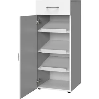 WIMEX Multiraumkonzept 40 x 98 x 40 cm weiß / weiß matt