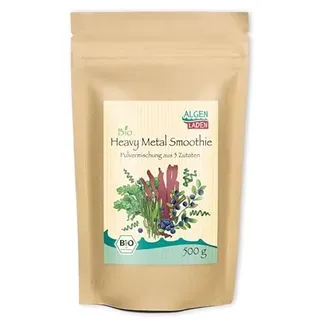 ALGENLADEN Heavy Metal Pulvermischung (20 Portionen) - 500g | ideal für Smoothie | leicht zu dosieren