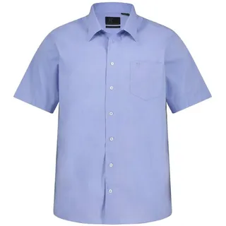 JP 1880 Herren große Größen Übergrößen Menswear L-8XL Hemd, Business, Halbarm, Variokragen, bis 8XL, Comfort Fit, Easycare hellblau 4XL 705178700-4XL