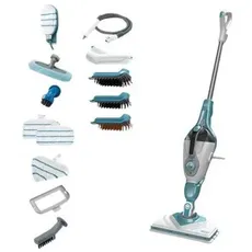 Black & Decker Dampfreiniger BLACK+DECKER steam-mop BHSM1610DSM - steam cleaner - stick/handheld - white/aqua