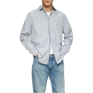 s.Oliver Regular Fit: Baumwollhemd mit Strukturmuster