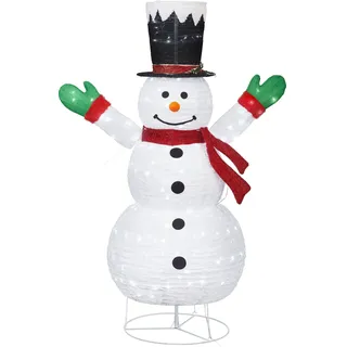 ic winterworld Schneemann 180 cm weiß