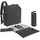 Wickelrucksack Wickeltasche mit Zubheör veganes Leder/Tender Backpack anthracite