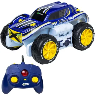 eXost Funkfahrzeug Aqua Jet, mit Schwimmfunktion, ferngesteuertes Auto, RC Fahrzeug, Spielzeug, 20139 - Blau