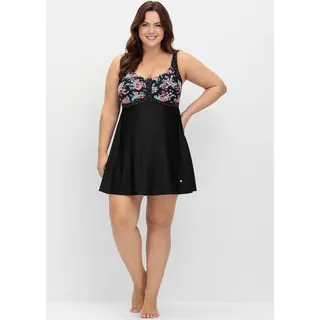 Sheego Badekleid, schwarz