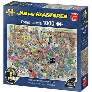 jumbo group Jan van Haasteren - NK Mensch ärgere Dich Nicht - 1000 Teile Puzzle
