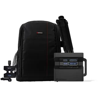 Matterport Pro2 3D 360-Grad-Kamera-Rucksack-Bundle - Enthält Pro2 3D-Kamera, Stativ, Klemme und Rucksack - Virtuelle 3D-Tour mit 360-Grad-Ansichten und 4K-Fotografie für Immobilien, Ingenieurwesen