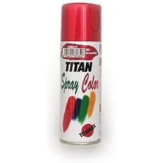 TITAN S01056320 Emaille-Spray, Zinnoberrot, 200 ml