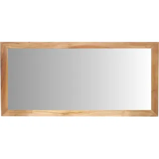 Teako Design Wandspiegel Constantina Teakholz 70-140cm - Badezimmerspiegel Modern Massivholz (3 x 140 x 70 cm)
