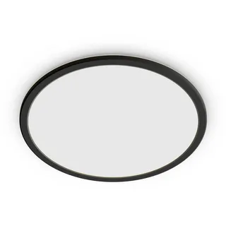 Philips Superslim 1 rund schwarz
