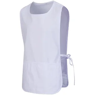 MISEMIYA - SCHÜRZE REINIGUNG ARBEITSUNIFORM KLINIK KRANKENHAUS REINIGUNG TIERARZT GESUNDHEIT GASTGEWERBE - Ref.868 - Large, Weiß 68