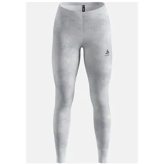 Odlo Active Warm x Pow Lange Radhose - Odlo silver grey - M