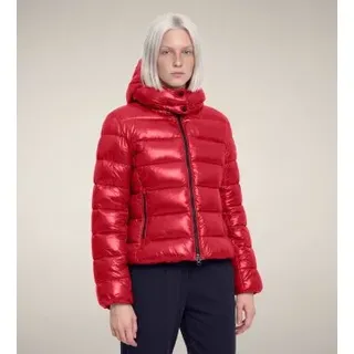 Save The Duck für Damen. D31470W-LOVE23 Gesteppte Jacke Cosmary rot (L), Lässig, Nachhaltig, Recyceltes Nylon
