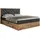 Boxspringbett 160 200 H3 Dunkelgrau