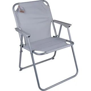 Lifetime Garden Campingstuhl Klappstuhl/ Angelstuhl/ Festivalstuhl - 46 x 53 x 76 CM - Grau - Grau