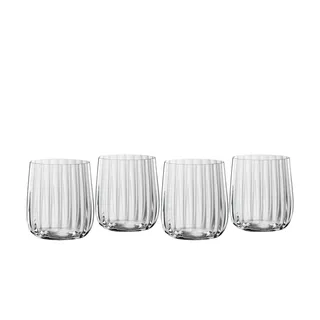 Spiegelau LifeStyle, 4450175, Trinkgläser aus Kristallglas, Tumbler 4er Set, 340 ml, 4-teilig, farblos