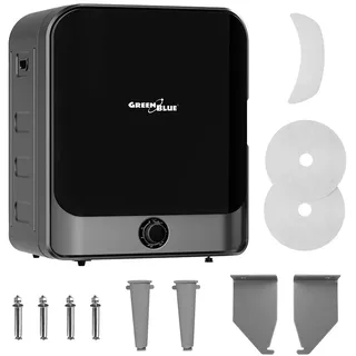 GreenBlue elektrischer Wäschetrockner 3 kg Füllmenge GB415 GR - Schwarz