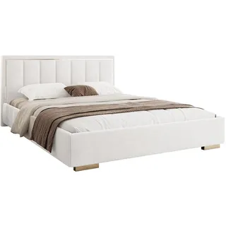 Lukmebel Polsterbett Weiß, Textil, Schlafzimmer, Betten, Polsterbetten