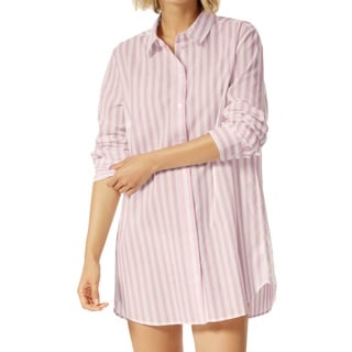 Schiesser Damen Sleepshirt, 80cm Nachthemd, Flieder, 46