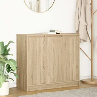 vidaXL Sideboard Sonoma-Eiche 85x34x76 cm Holzwerkstoff - Braun
