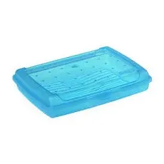 keeeper Brotdose "luca", Click-Box Mini, blau-transparent