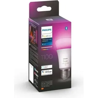 PHILIPS Hue White and Color Ambiance - Verbundene LED-Lampe 10W Äquivalent 75W - E27 Bluetooth x1