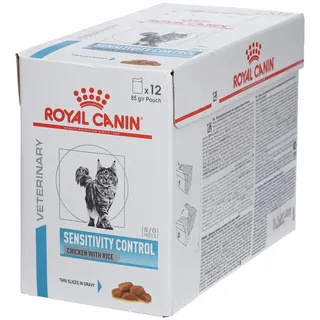 Royal Canin SENSITIVITY CONTROL Huhn mit Reis 12 x 85 g