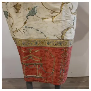 BASSETTI OPLONTIS Kimono aus 100% Baumwollsatin in der Farbe Rot v.8, Größe: S-M - 9262115