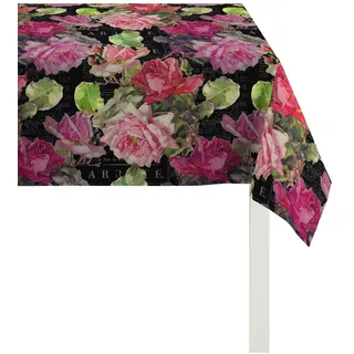 APELT 3039_95x95_60 mitteldecke "3039 Floral" circa 95 x 95 cm, Fb. 60, pink