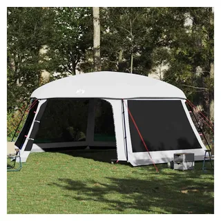 vidaXL Poolzelt 6,7 x 5,9 m Grau