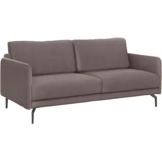 Creation BY ROLF BENZ 3-Sitzer »CR.450, Designsofa, edles Sofa, Loungesofa, Ledersofa, klares Design«, Armlehne sehr schmal, Breite 190 cm, Alugussfuß Umbragrau Creation BY ROLF BENZ beigegrau 534-26