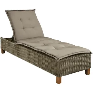 Merxx Toskana Sonnenliege 200 x 70 x 86 cm Natur