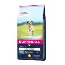 2x12kg Pui Grain Free Small/Medium Breed Eukanuba Hrană uscată câini