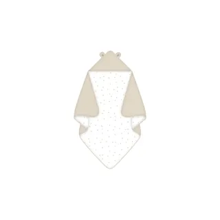 Herding Babydecke »Kapuzendecke Little Bear, 100 % Baumwolle«, beige
