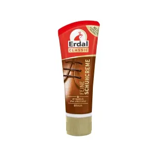 Erdal Tubencreme 75 ml braun Schuhcreme, mit Mandelöl, pflegt, schützt braun